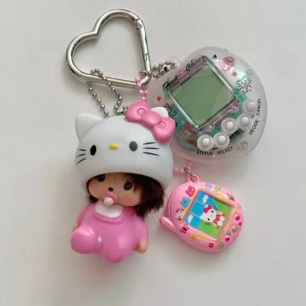 Hello Kitty Monchichi